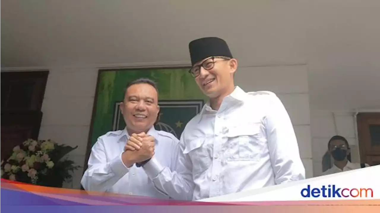 Sandiaga Uno Hadiri Peresmian Sekber Koalisi, Kader Gerindra Riuh