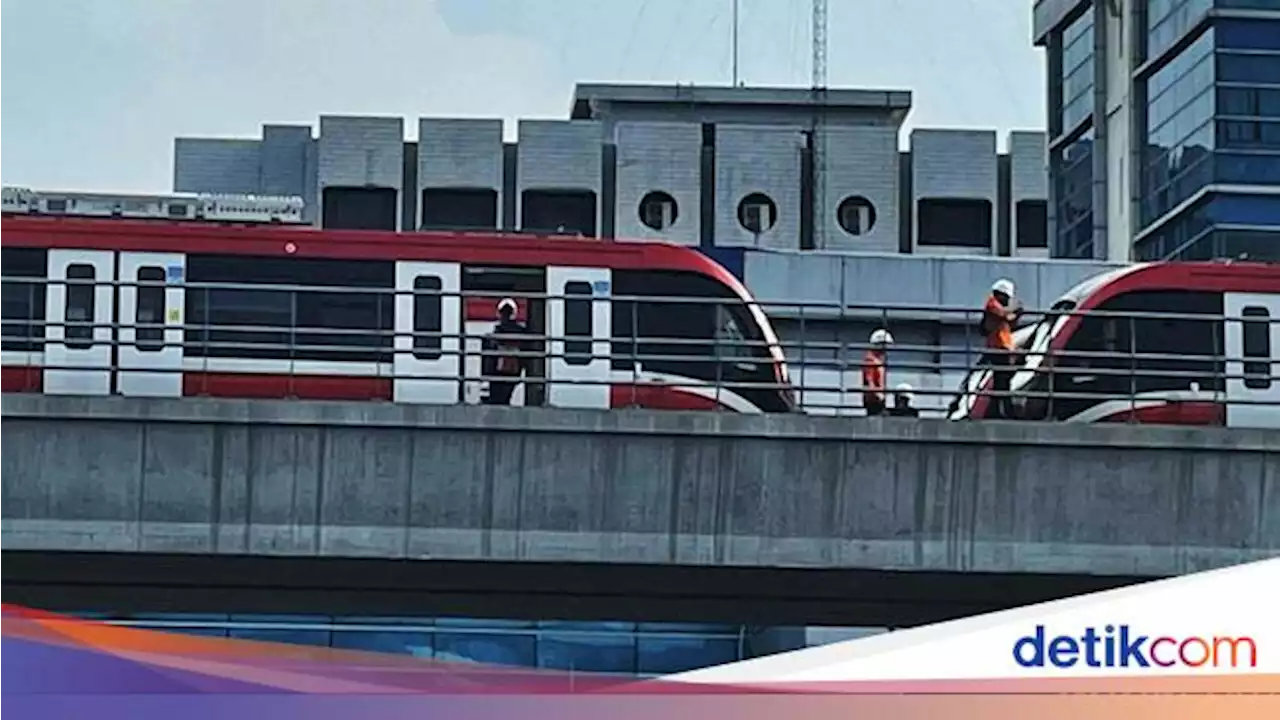 Kereta LRT Jabodebek yang Kecelakaan Bakal Dipakai Angkut Penumpang