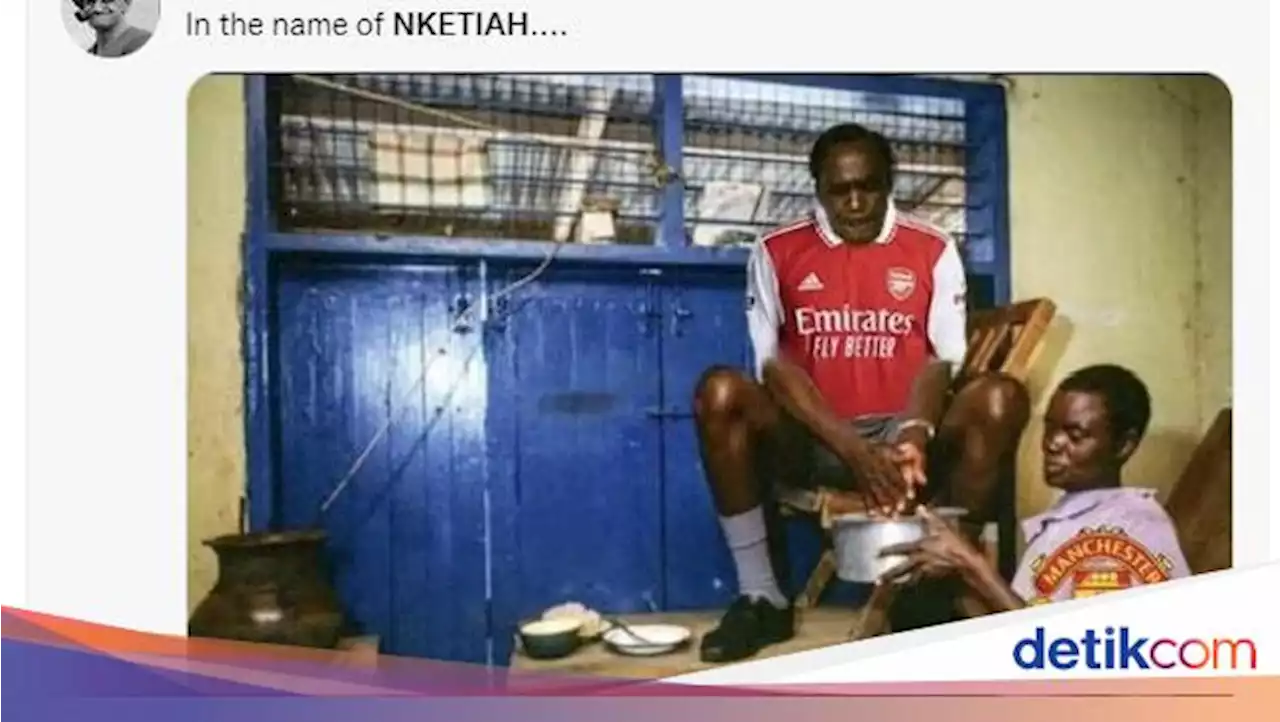 Meme Eddie Nketiah Jadi Mimpi Buruk Manchester United