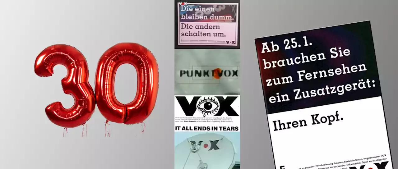 30 Jahre Vox: Nach 14 Monaten war es fast schon vorbei - DWDL.de