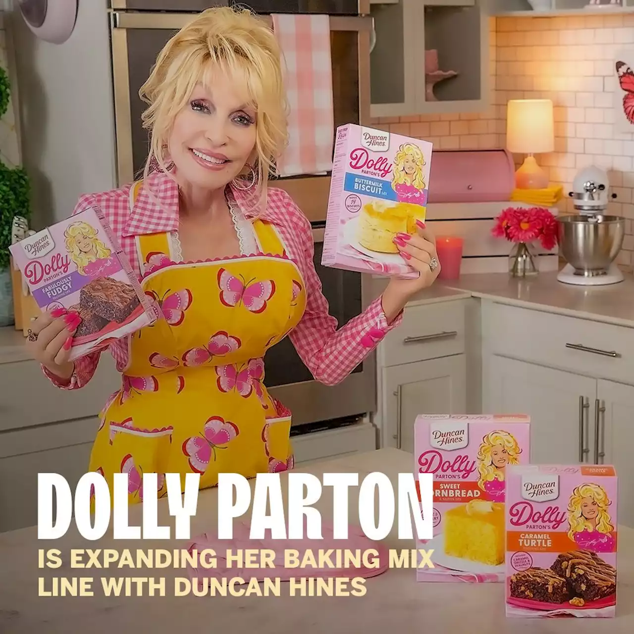 Dolly Parton Is Expanding Her Baking Mix Line With Duncan Hines