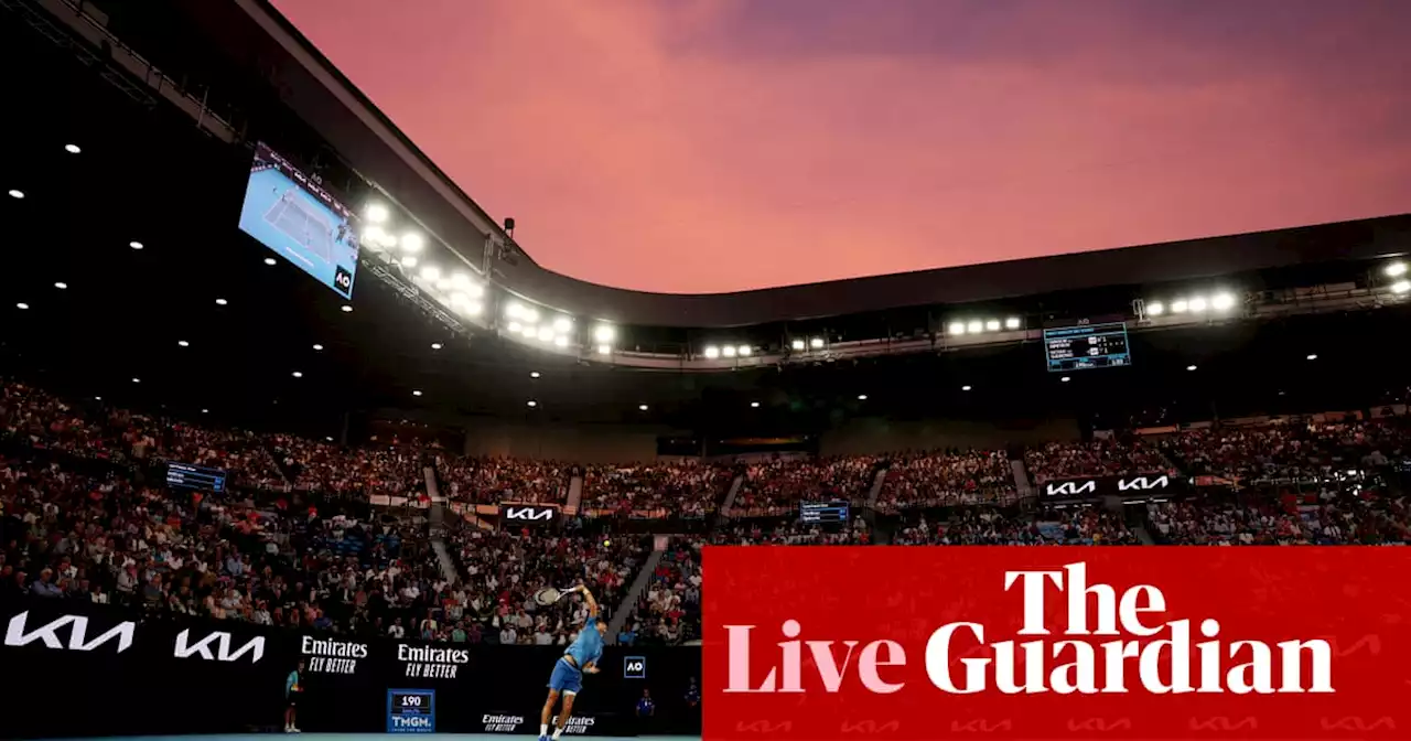 Australian Open 2023: Alex de Minaur v Novak Djokovic, and more – live