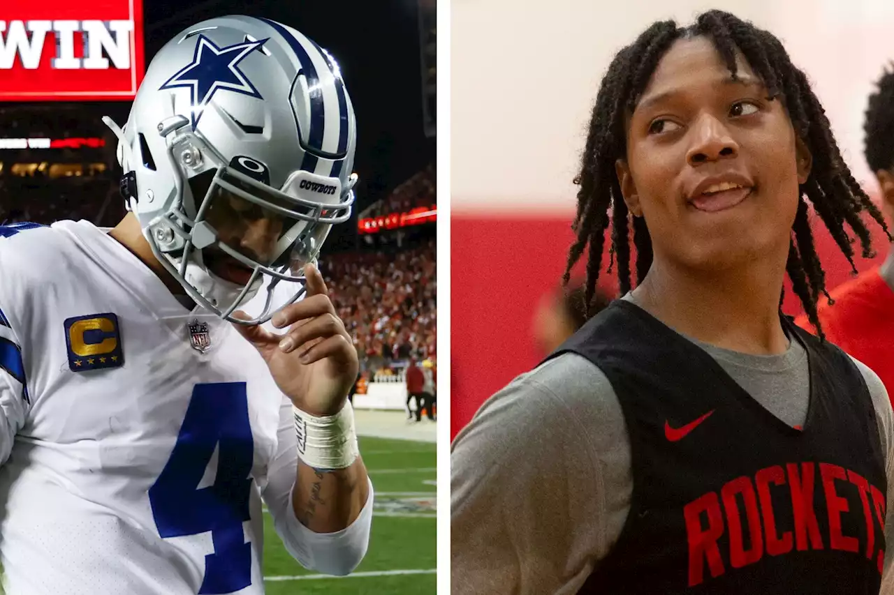 Rockets' rookie TyTy Washington trolls Cowboys fans after another playoff loss