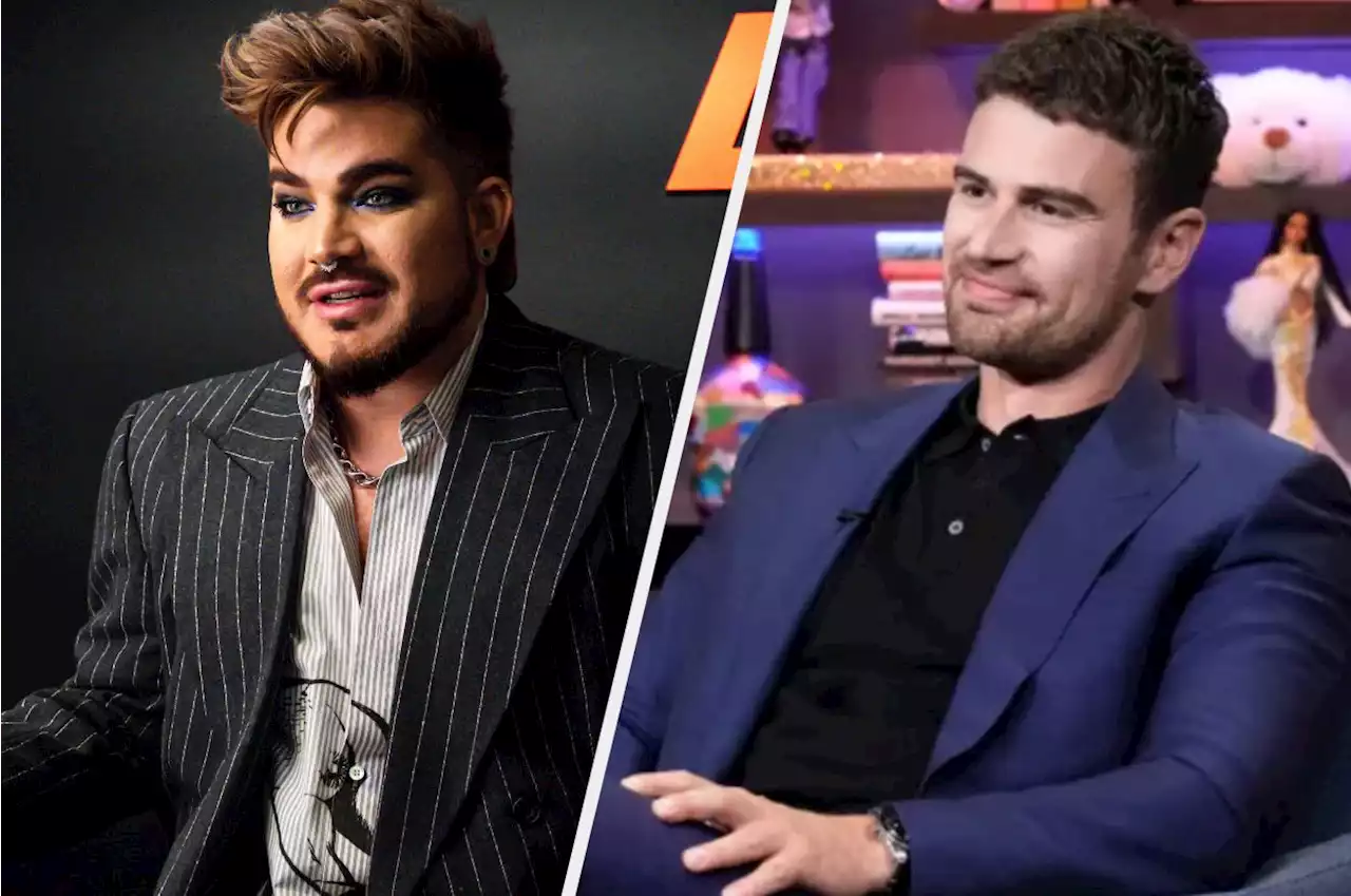 Adam Lambert Speaks Out Over ‘Sarcastic Little Comment’ About Theo James Playing George Michael