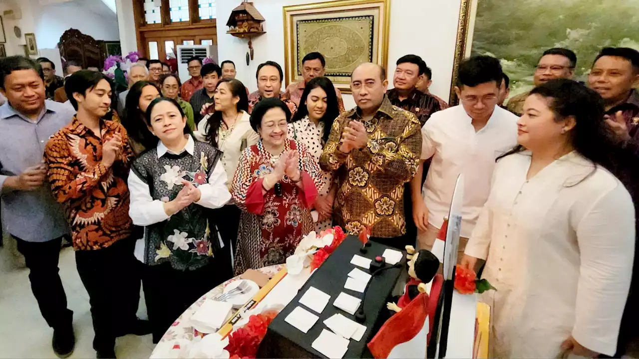 Bu Mega Rayakan HUT ke-76 Tahun Bersama Tamu Terbatas, Lihat Suasananya