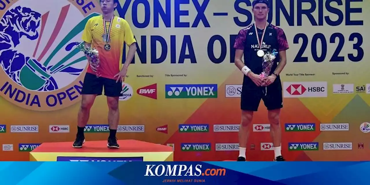 Final India Open 2023: 2 Wakil China Mundur, Axelsen Terima Kekalahan