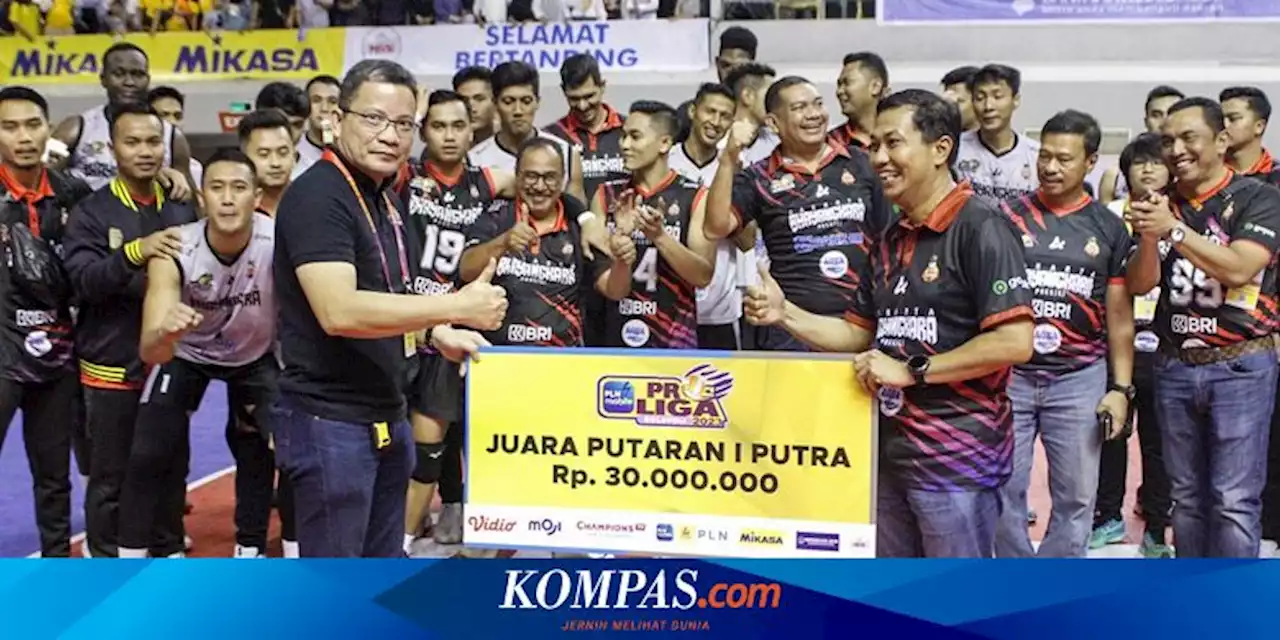 Hasil Proliga 2023: Bhayangkara Presisi Juara Putaran 1, Kudeta Jakarta LavAni