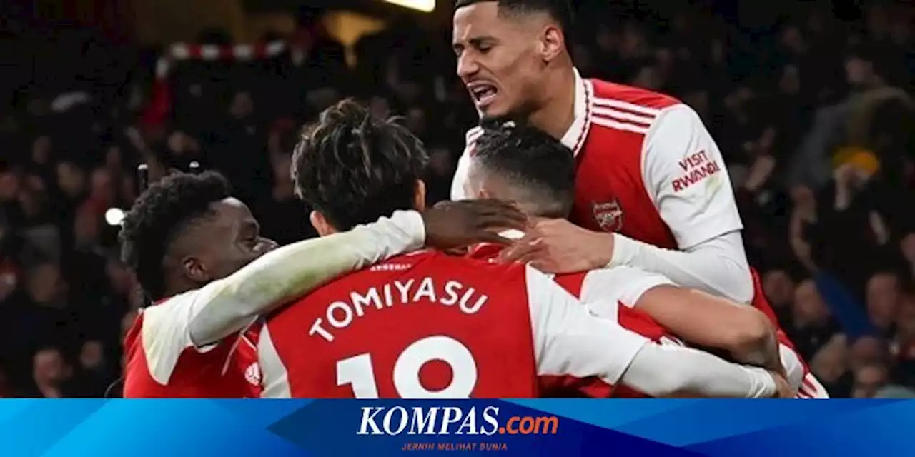 Klasemen Liga Inggris, Arsenal Jaga Jarak Usai Menang Dramatis atas Man United