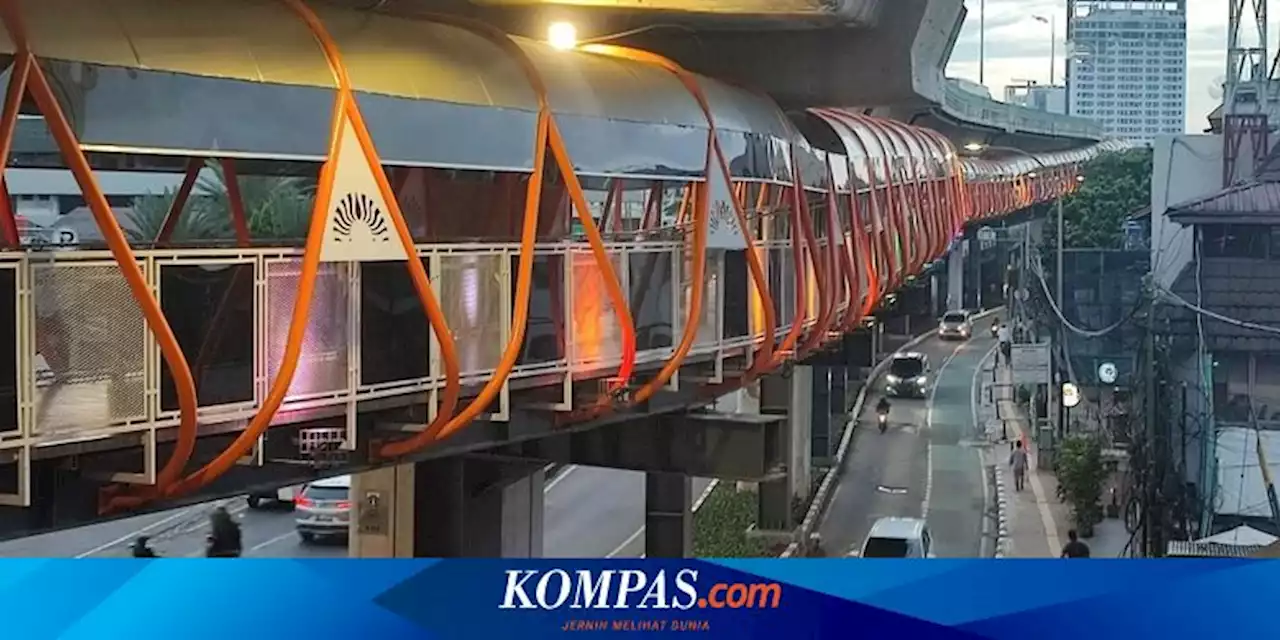 [BERITA FOTO] Menengok “Skywalk” Kebayoran Lama yang Sudah Mulai Diuji Coba