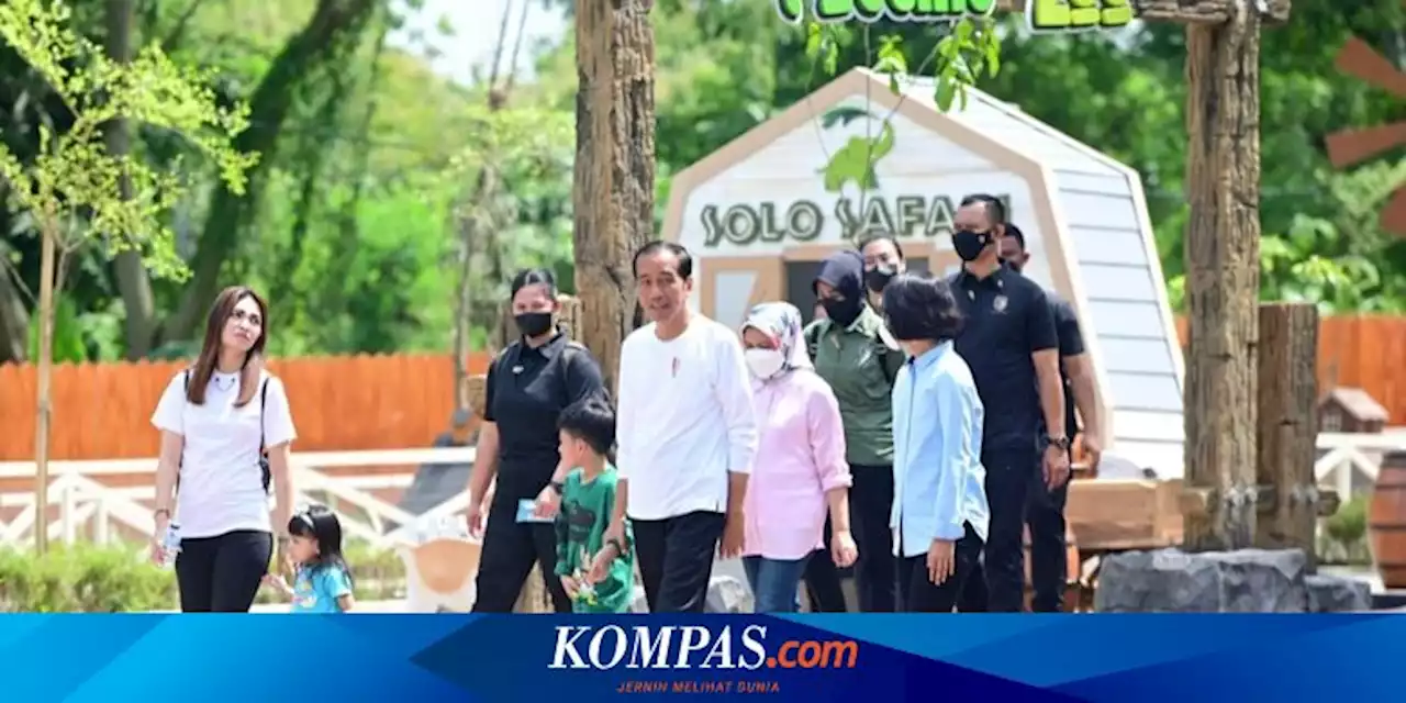 Kunjungi Revitalisasi Solo Safari, Jokowi: Destinasi Baru Wisata di Solo