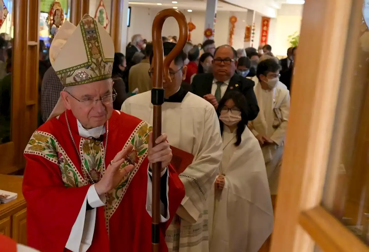 LA archbishop prays for Monterey Park victims during Lunar New Year Mass