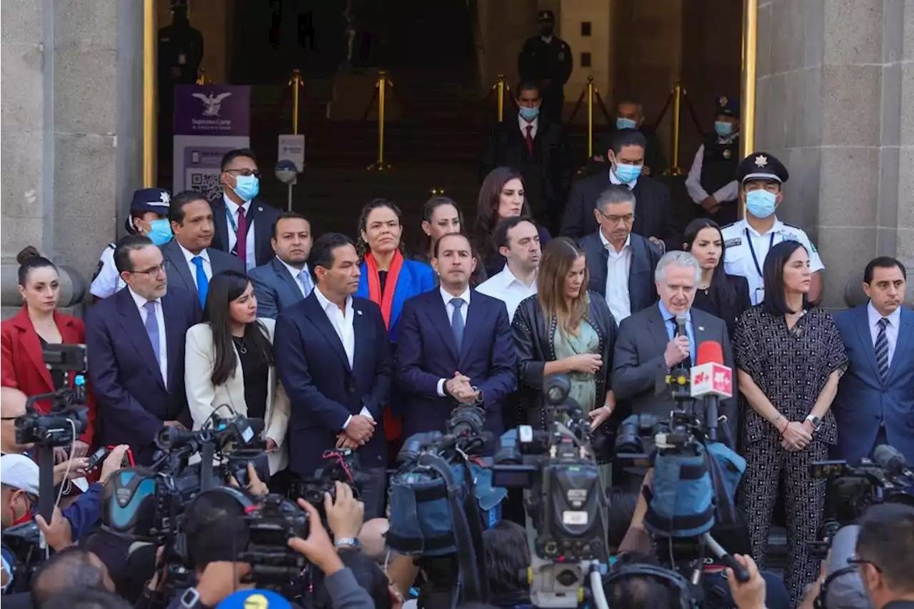 PAN y PRD presentan recursos contra Plan B electoral