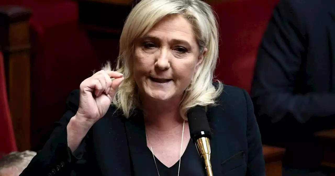 Retraites : les députés RN déposeront une motion référendaire, annonce Marine Le Pen