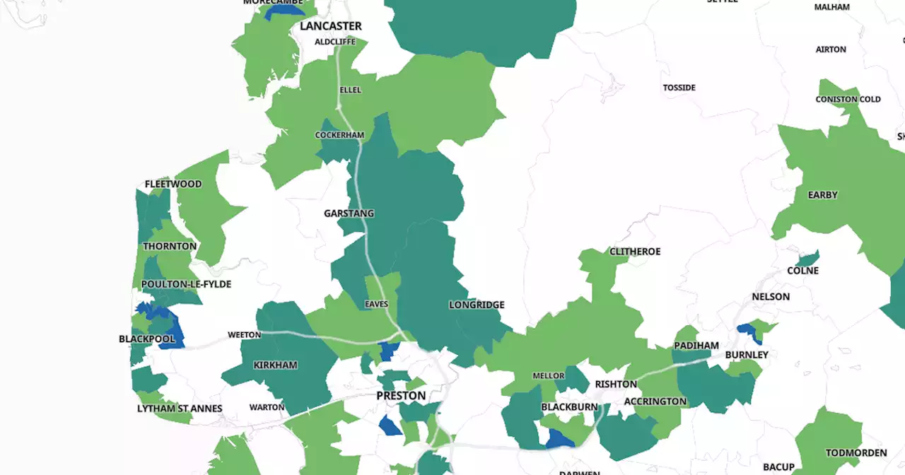 Eight Covid hotspots in Lancashire where virus remains problematic