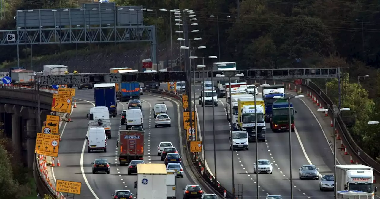 M6, M65 and A56 roadworks and lane closures to hit motorists