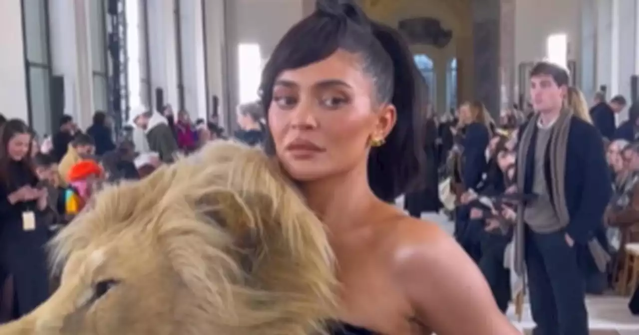 L'apparition rugissante de Kylie Jenner, en robe à tête de lion, au défilé Schiaparelli