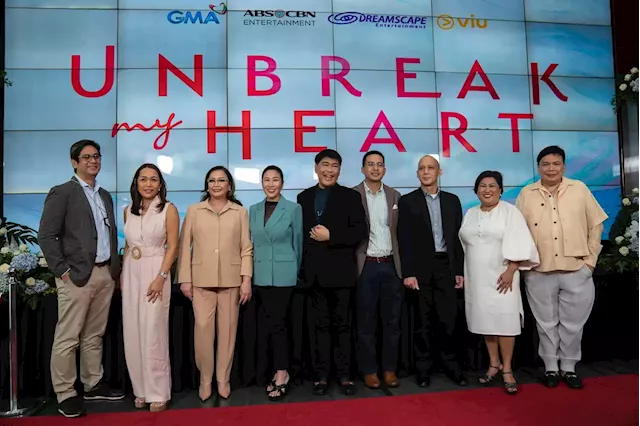 GMA Network and ABS-CBN announce TV collaboration to co-produce 'Unbreak My Heart'