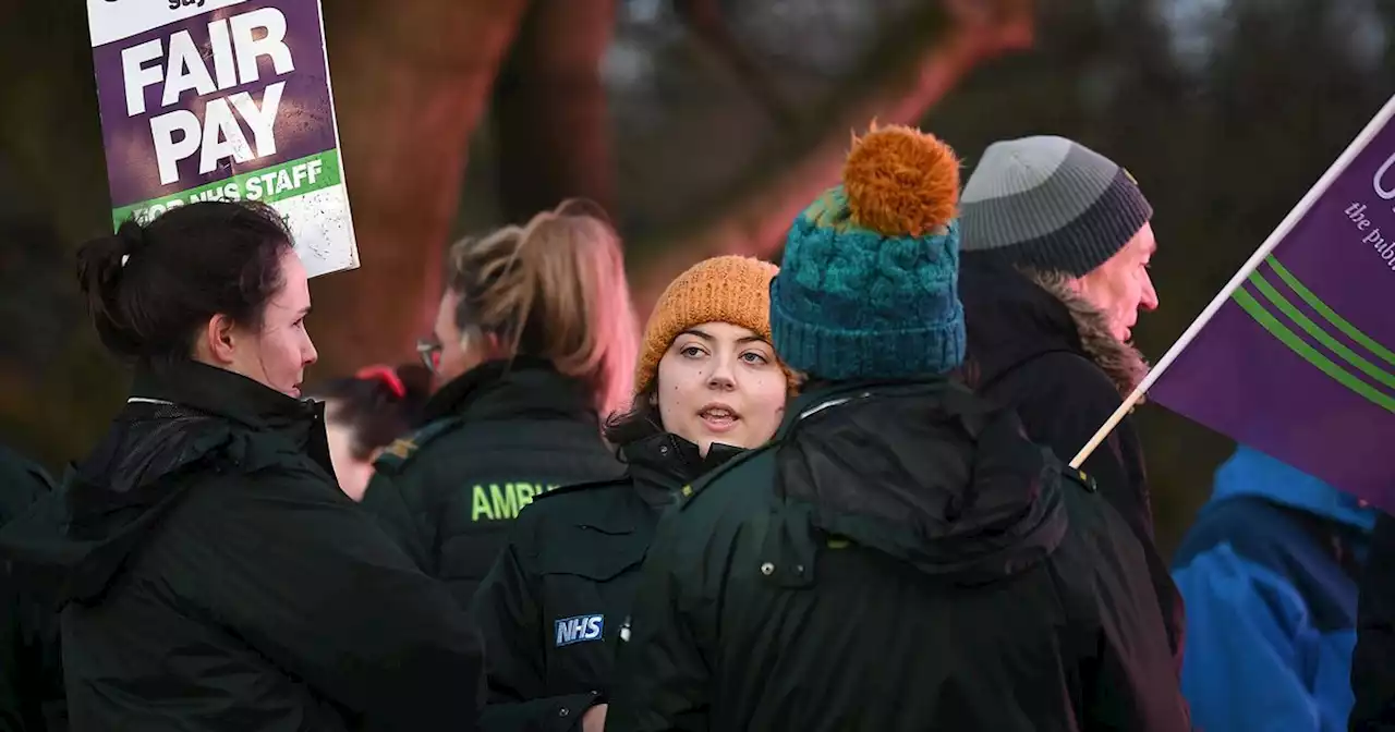 Live as ambulances strike across Greater Manchester - latest updates