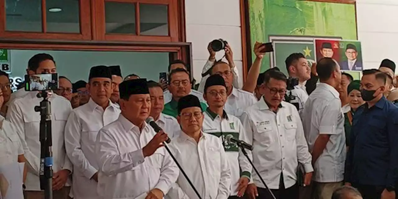 Prabowo Resmikan Sekber Gerindra-PKB: Bukti Kerja Sama Solid, Semangat Kita Tinggi | merdeka.com