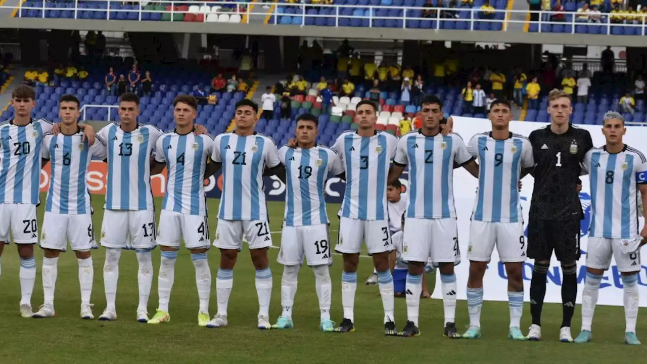 Argentina vs Brasil por el Sudamericano Sub-20: horario, formaciones y TV