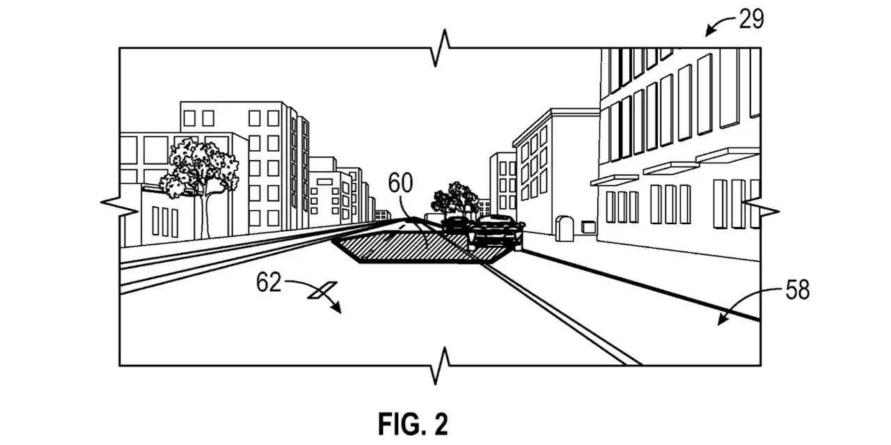 GM files patent for AR auto-dimming windshield