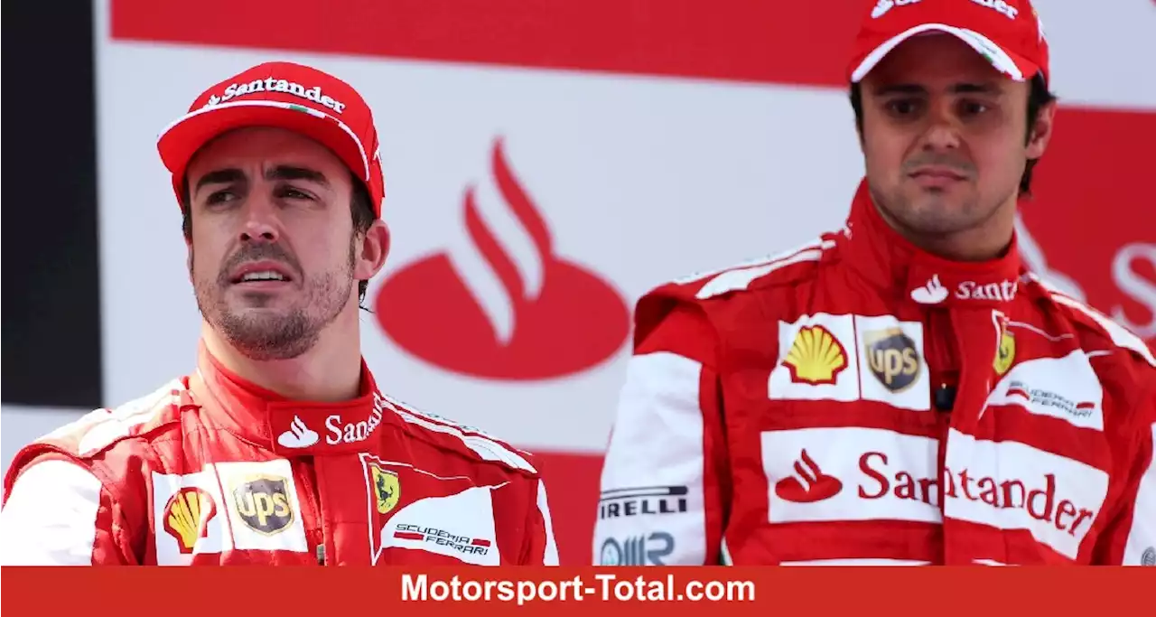 Felipe Massa: Ferrari-Team war zu Fernando Alonsos Zeit 'geteilt'