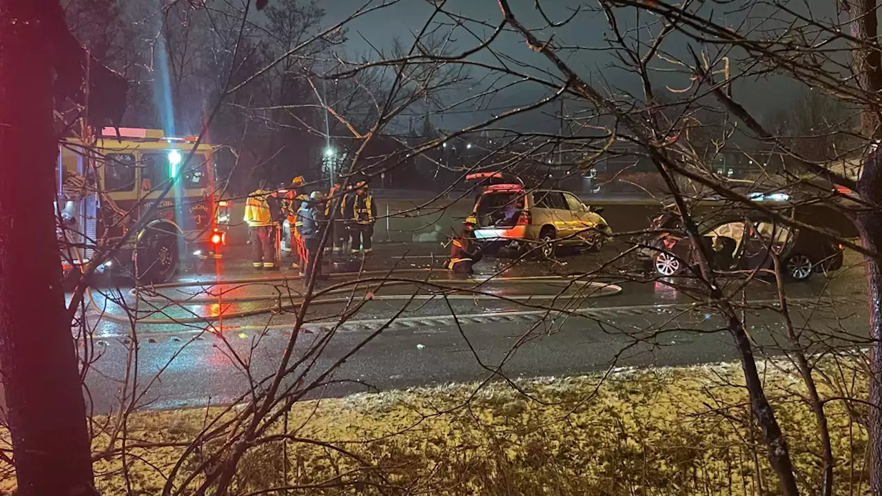 Person Killed in Worcester Multi-Car Crash; Caution Urged on Roads Amid Messy Winter Storm