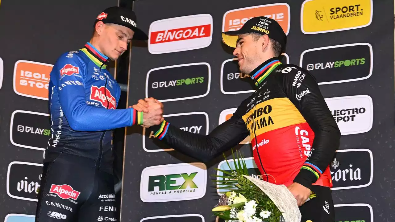 Van der Poel kiest voor cross in Besançon, geen nieuw duel met Van Aert voor WK