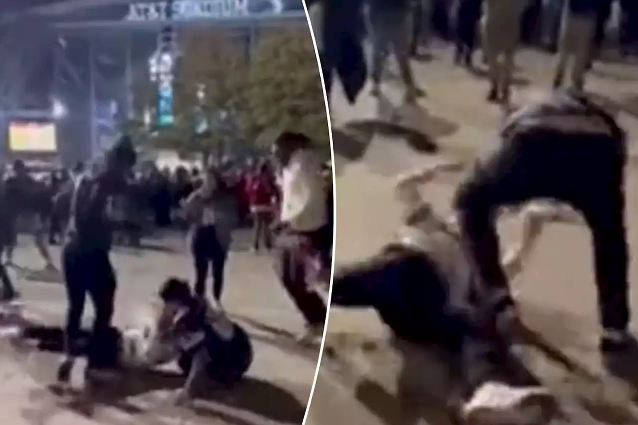 Cowboys fans brawl at watch party in ugly scene after playoff loss to 49ers