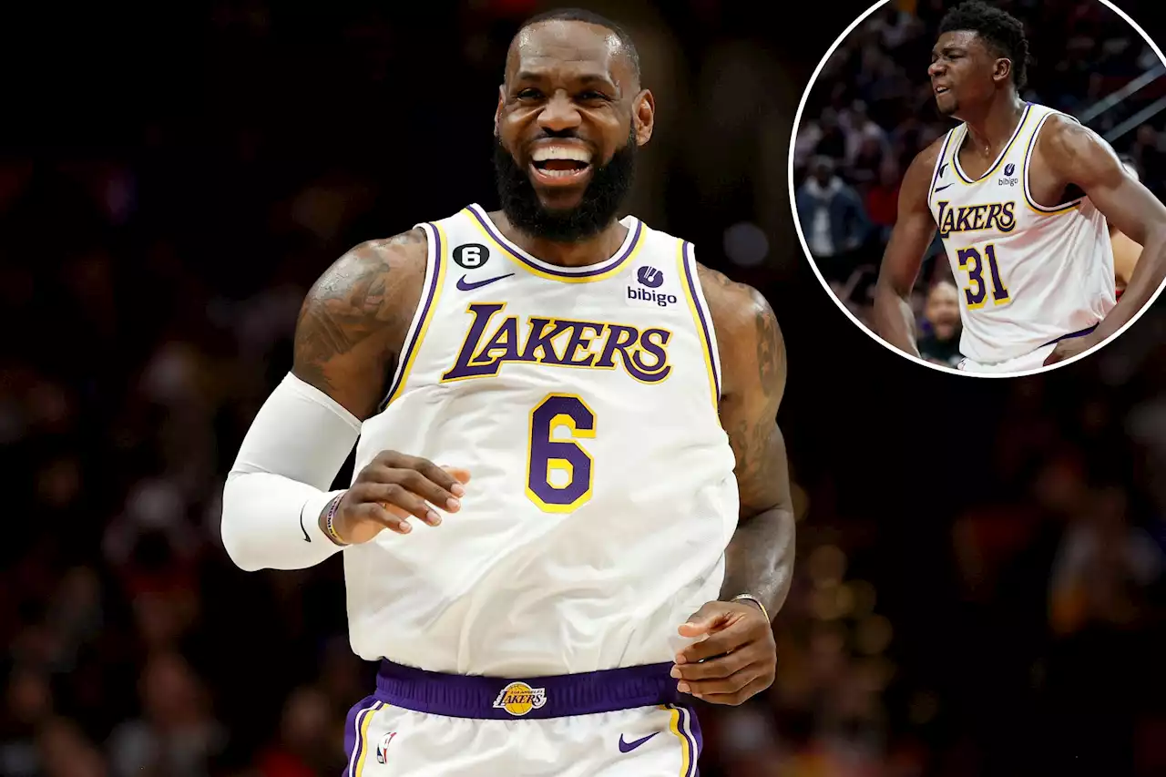 LeBron James leads Lakers’ rally from 25-point deficit to beat Blazers