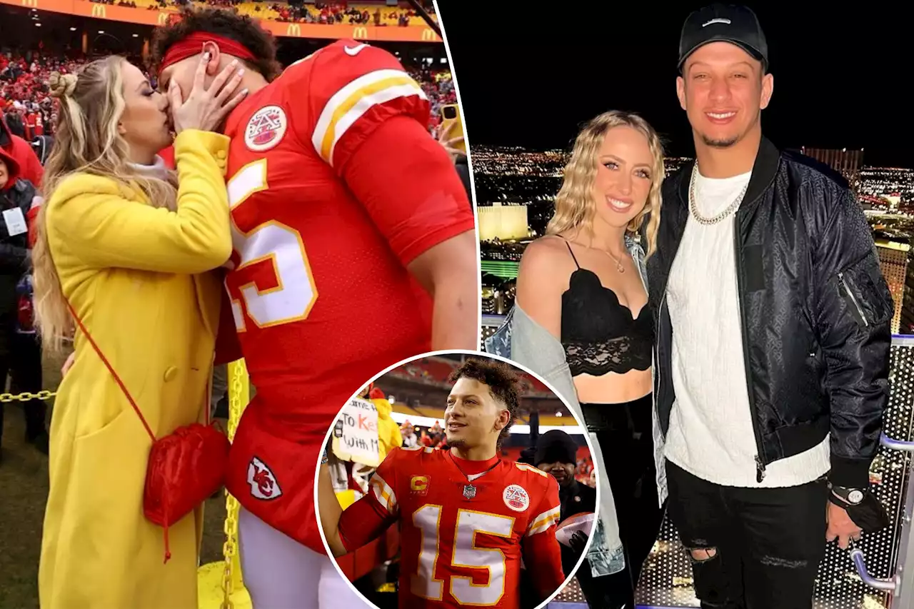 Patrick Mahomes’ wife, Brittany, reacts to Chiefs QB gutting out injury