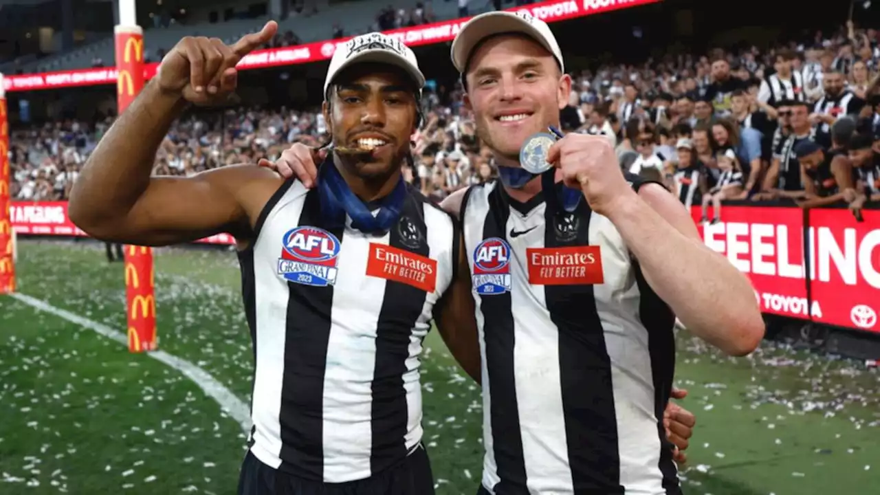 Magpies gun reveals secret injury almost derailed finals series