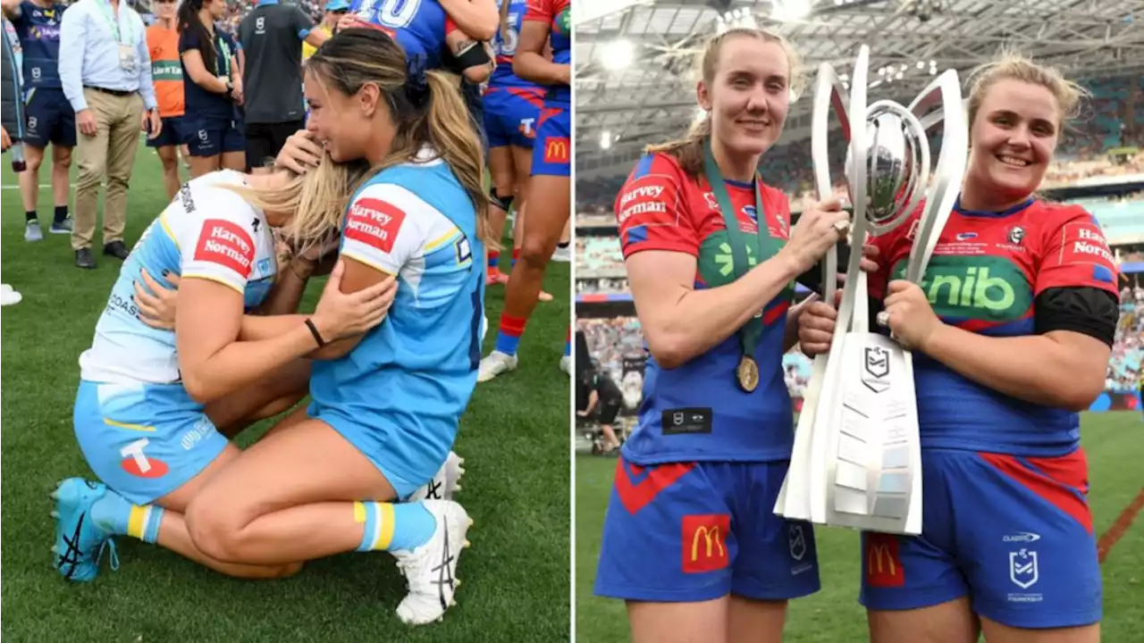 Titans distraught as Knights’ five-minute fightback wins NRLW grand final