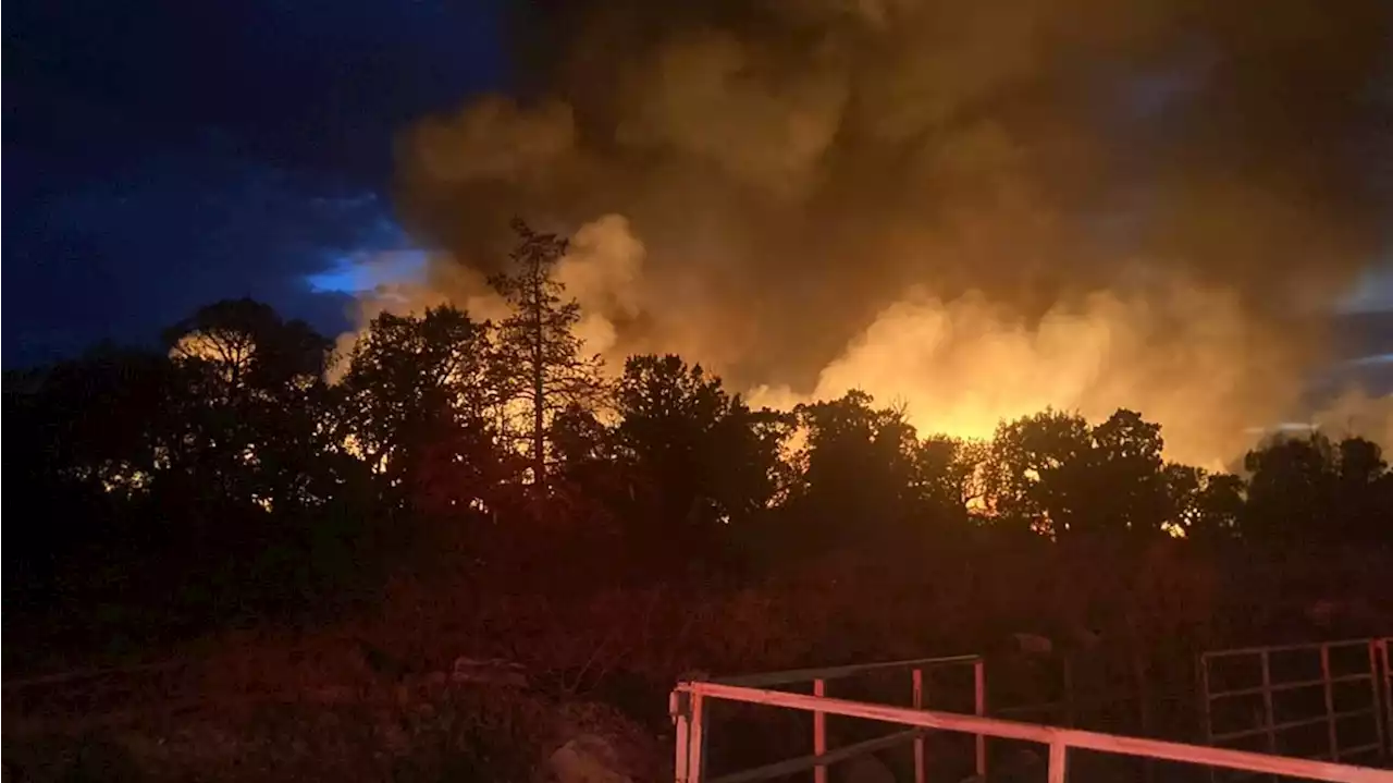 Evacuation orders issued for wildfire Garfield County