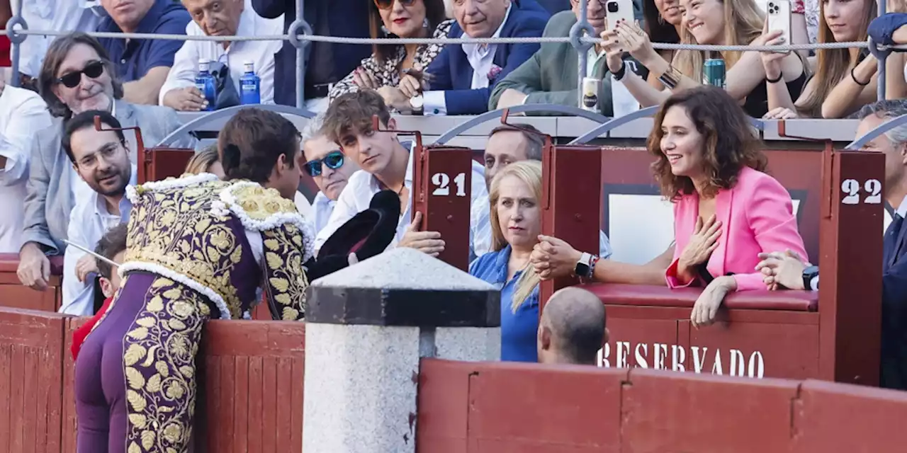 El Juli, a Ayuso: «Gracias por todo lo que hace por la tauromaquia, por Madrid y por España»