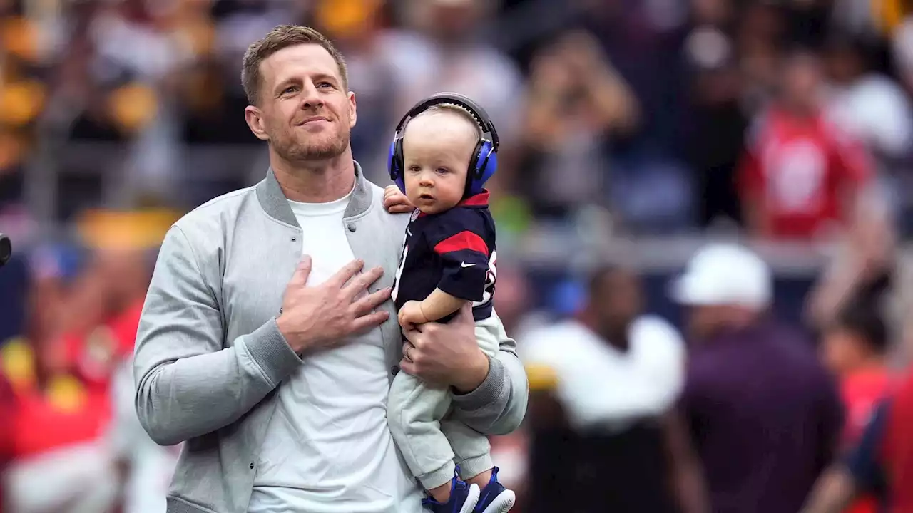 Former Texans star JJ Watt inducted into team's Ring of Honor