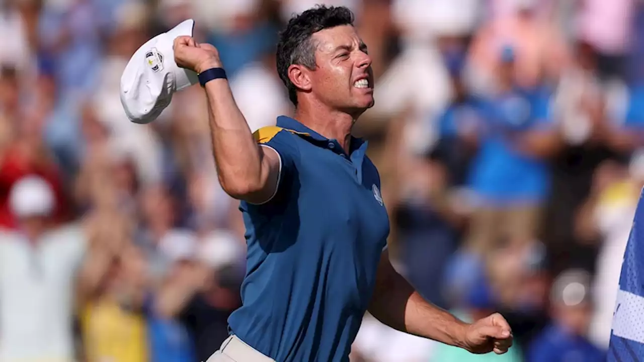 'Angriest' Rory McIlroy leads Europe to dominant Ryder Cup victory over USA