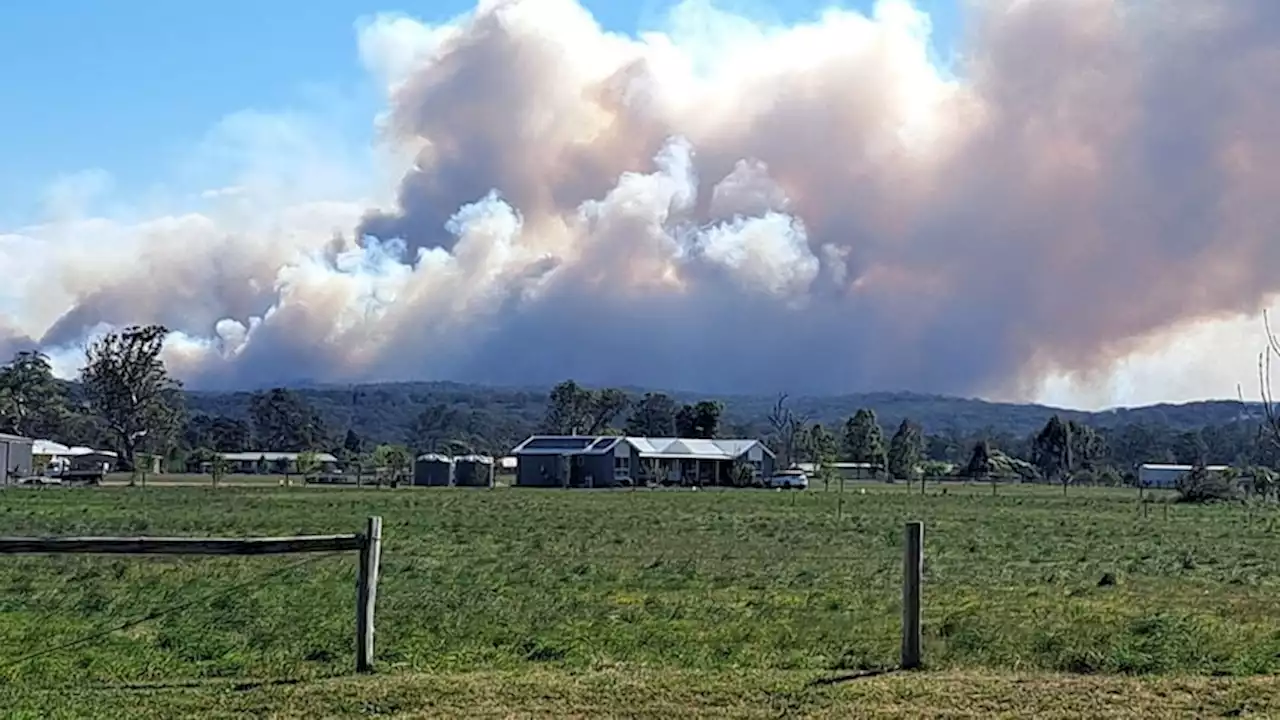 Three out of control bushfires have residents and campers fleeing parts of Gippsland