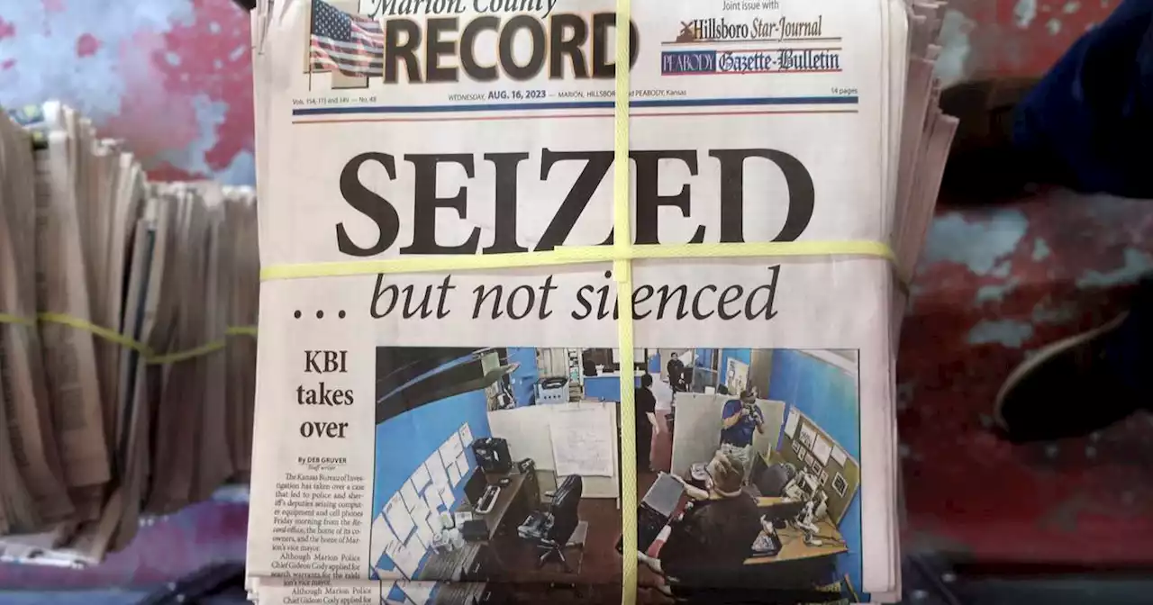 The police chief who led a raid of a small Kansas newspaper has been suspended