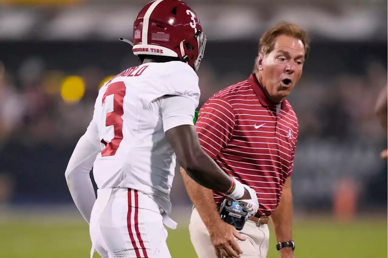 No. 12 Alabama beats Mississippi State for 16th straight time, 40-17 in Starkville