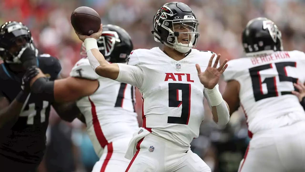 Falcons QB Ridder vows to shake off rough day after INTs in 23-7 loss to Jaguars