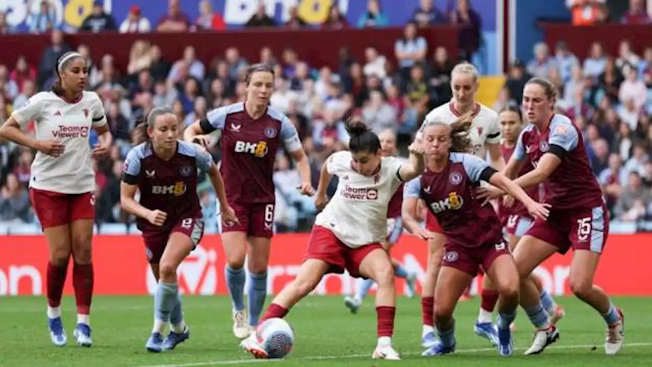 Man Utd come from behind to beat Villa in WSL opener