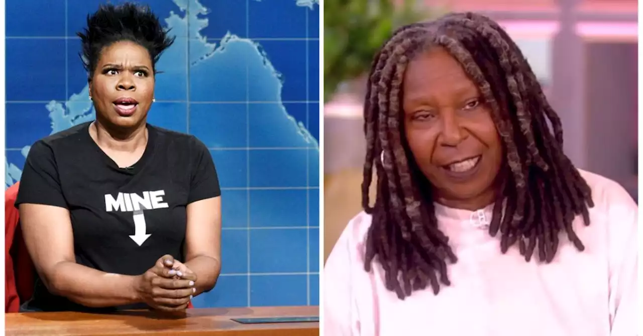 Leslie Jones on Rejected Whoopi Goldberg/SNL Weekend Update Sketch