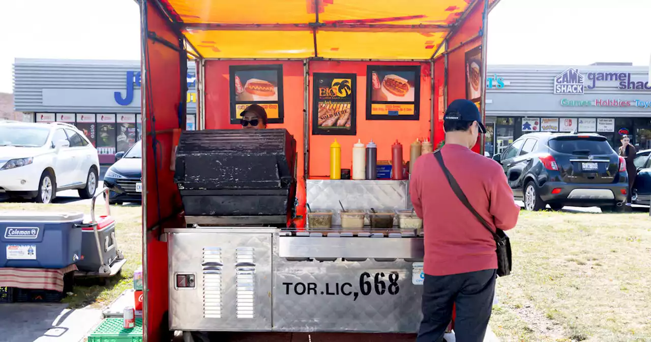 This hot dog vendor might have the best street meat in Toronto