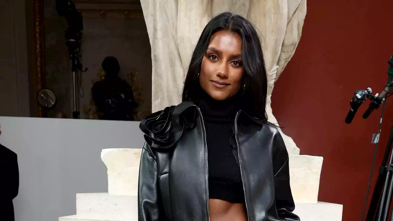 Simone Ashley Shows Thigh-High Boots And A Miniskirt Are A Failsafe Combo This Autumn