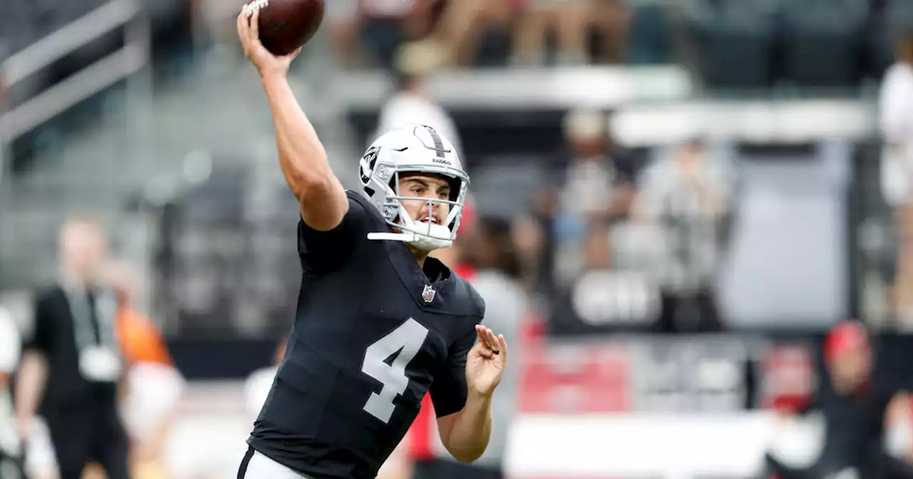 Raiders' O'Connell expected to make first start at QB with 3 Chargers defensive starters inactive