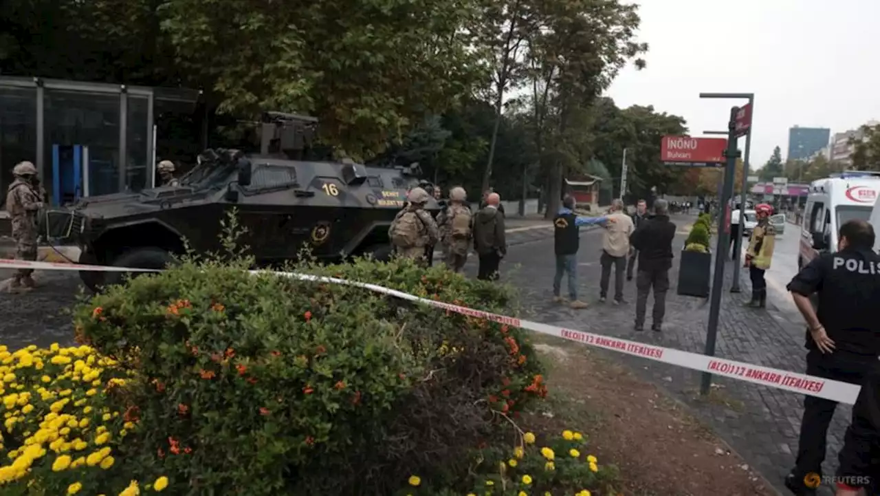 Türkiye says terrorists set off bomb at Ankara government building