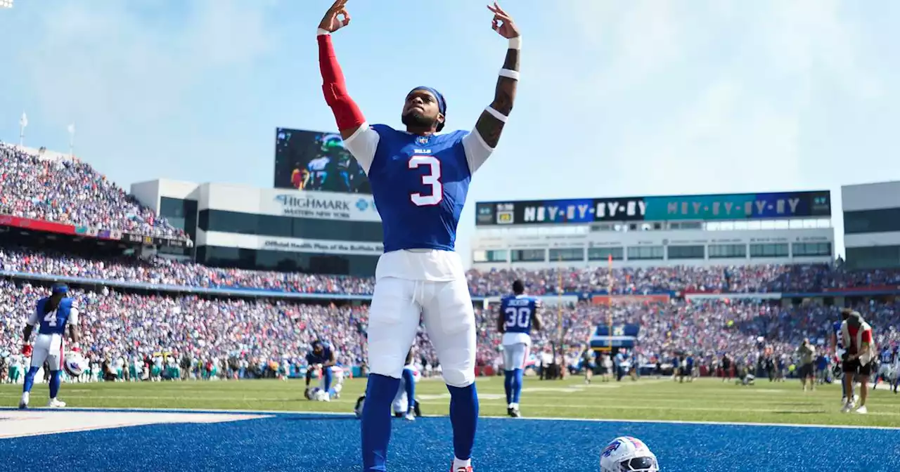 Damar Hamlin: Buffalo Bills safety makes regular-season return