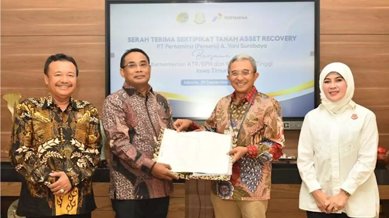 Kejaksaan, BPN dan Pertamina Pulihkan Aset Tanah di Jatim