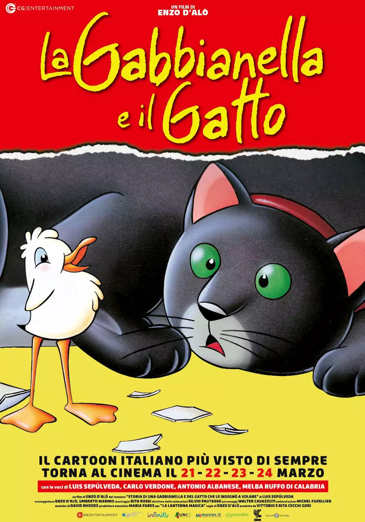 La Gabbianella e il Gatto - Film (1998)